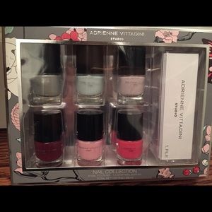 Adrienne Vittadani set of six nail polishes